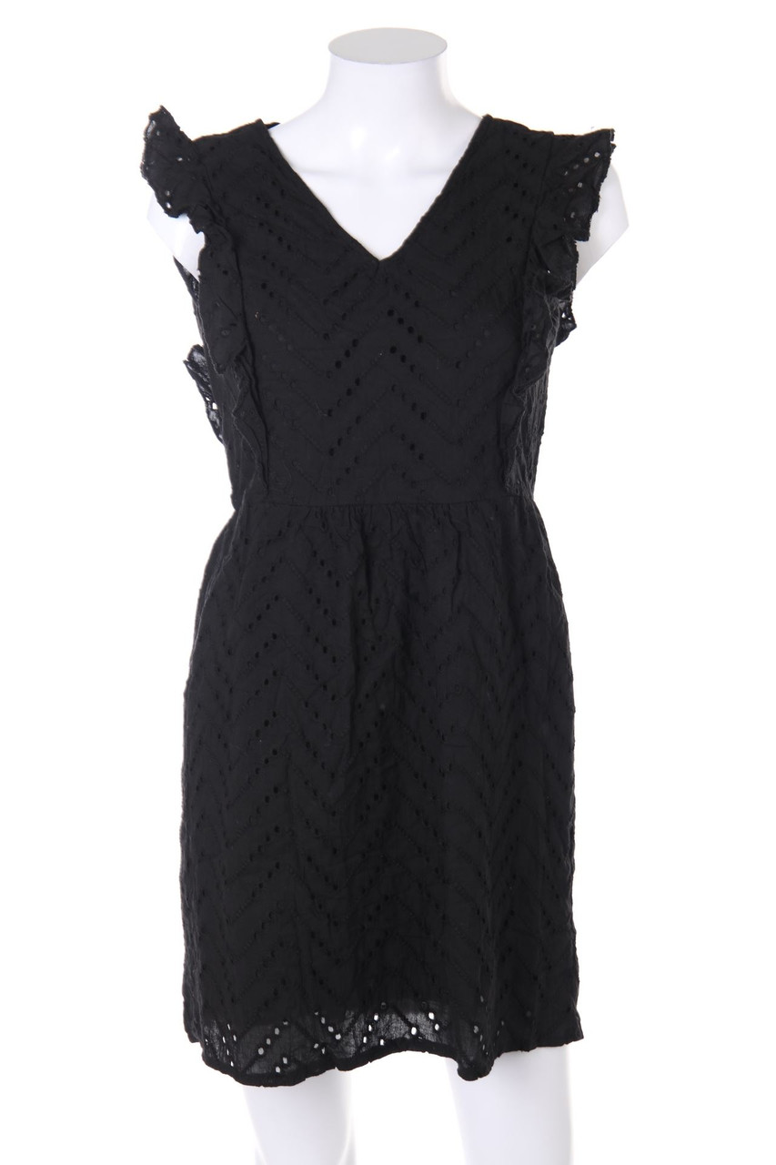 ORCELLY - Party Dress, Viscose with Crochet Knit Details - D 36-38