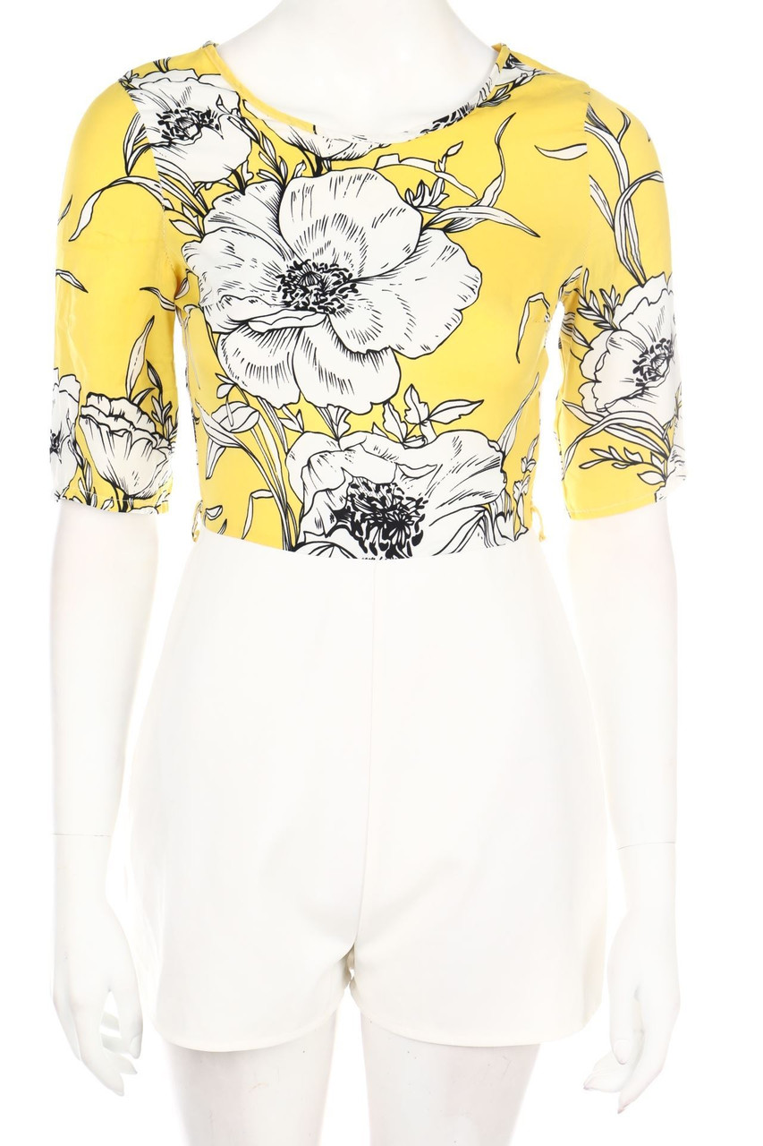 Bohemian - dress with Flower Print - D 34