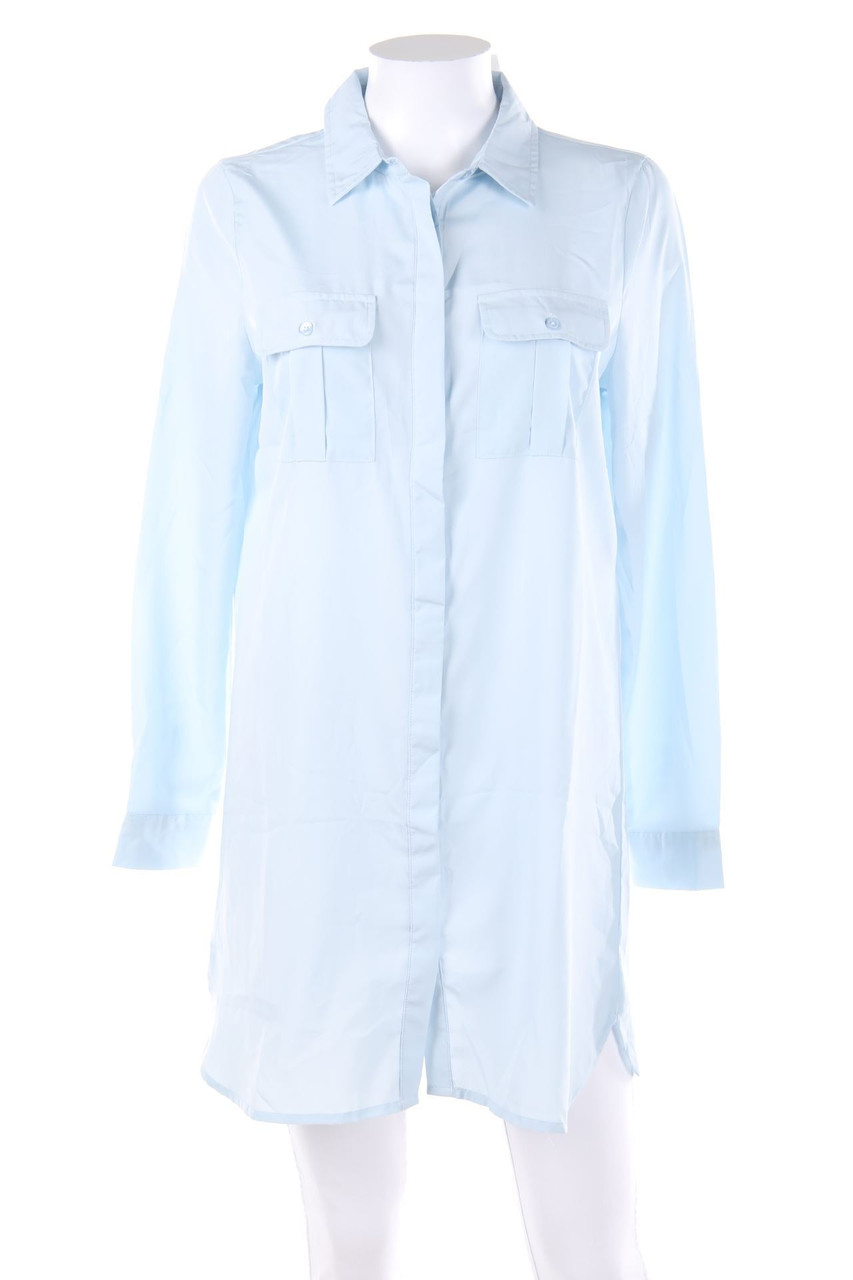 VERO MODA - Hemd-Bluse mit aufgesetzten Taschen - S