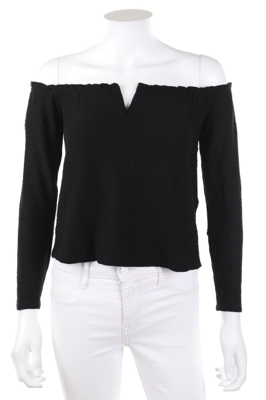 Bershka - Cropped-Off-the-shoulder blouse - S