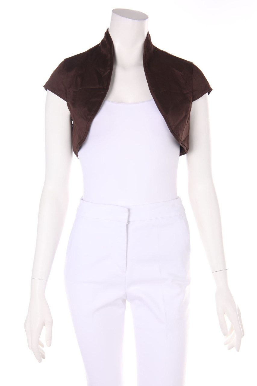 SANDRO FERRONE - Bolero aus Baumwoll-Mix - D 36