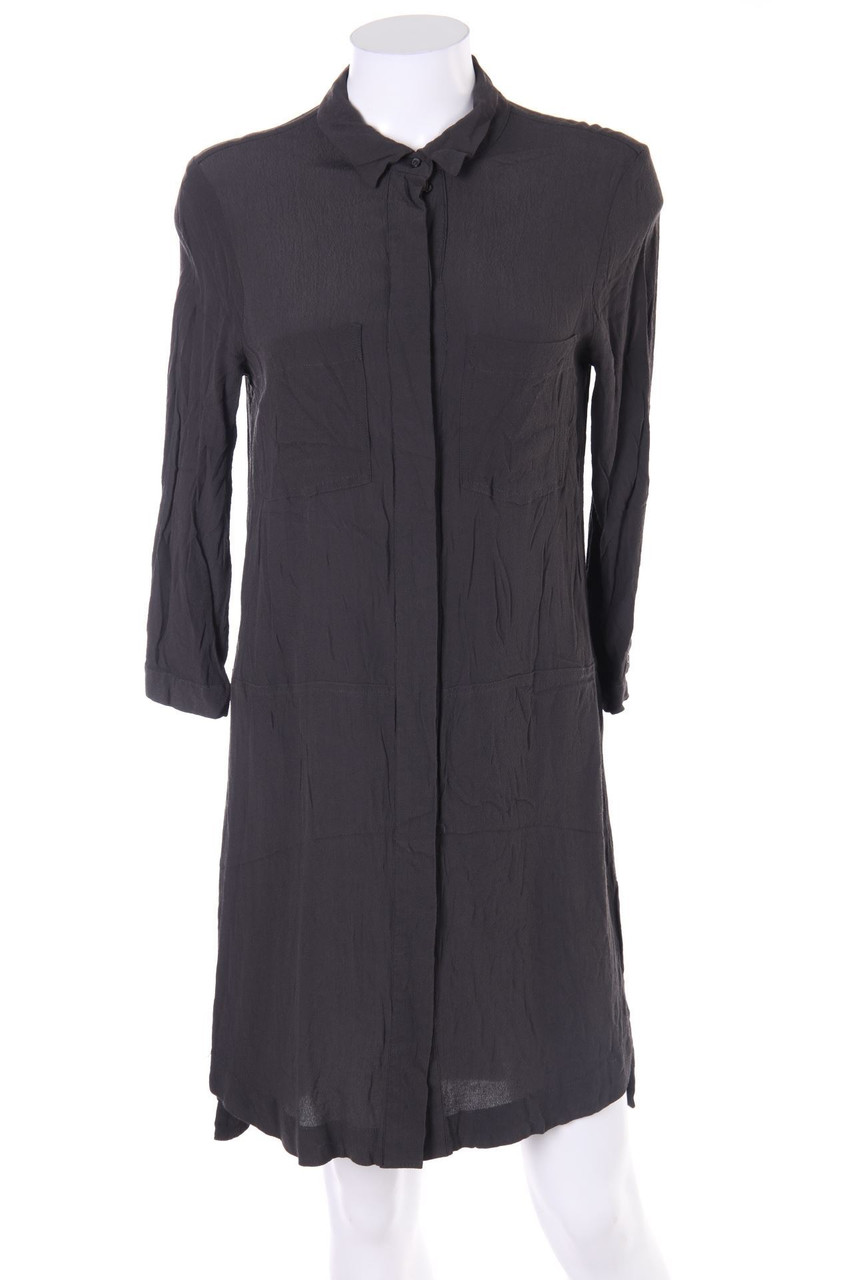 H&M - Blusenkleid mit aufgesetzten Taschen - D 36