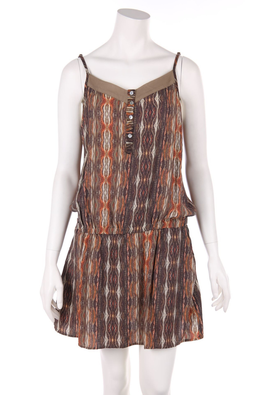 LA FÉE MARABOUTÉE - dress with Ethno Print - D 38