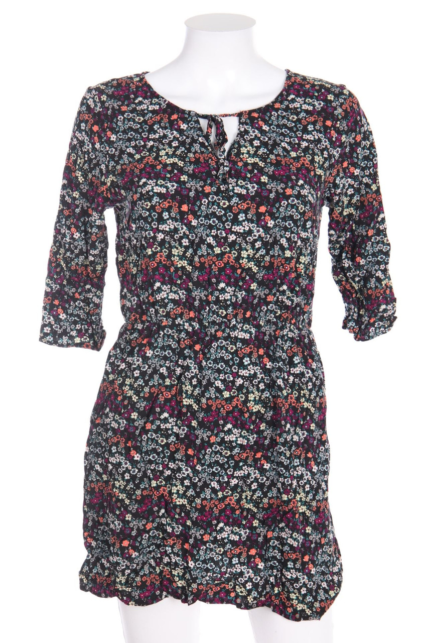 H&M - Tunikakleid mit floralem Muster - D 38