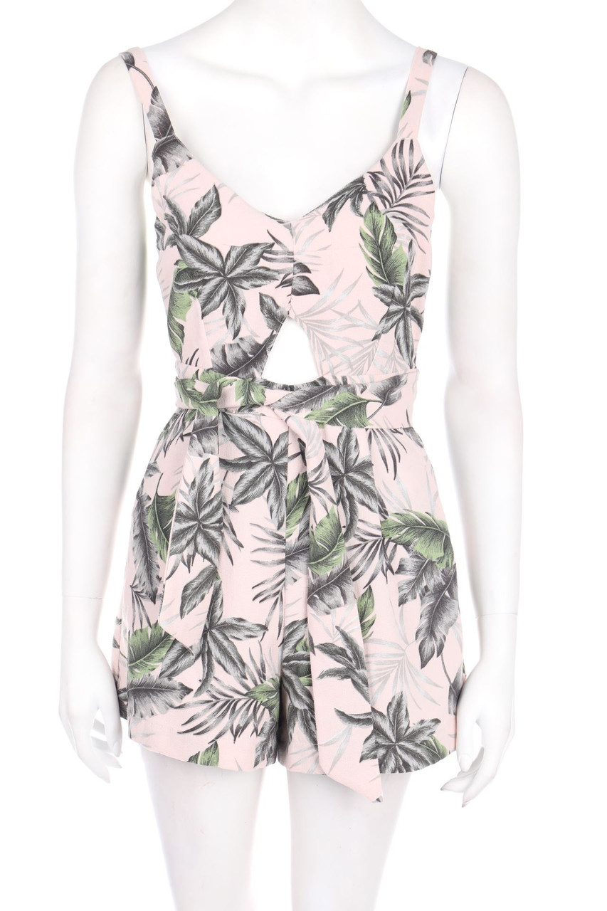 PULL&BEAR - dress with Tropical Print - S