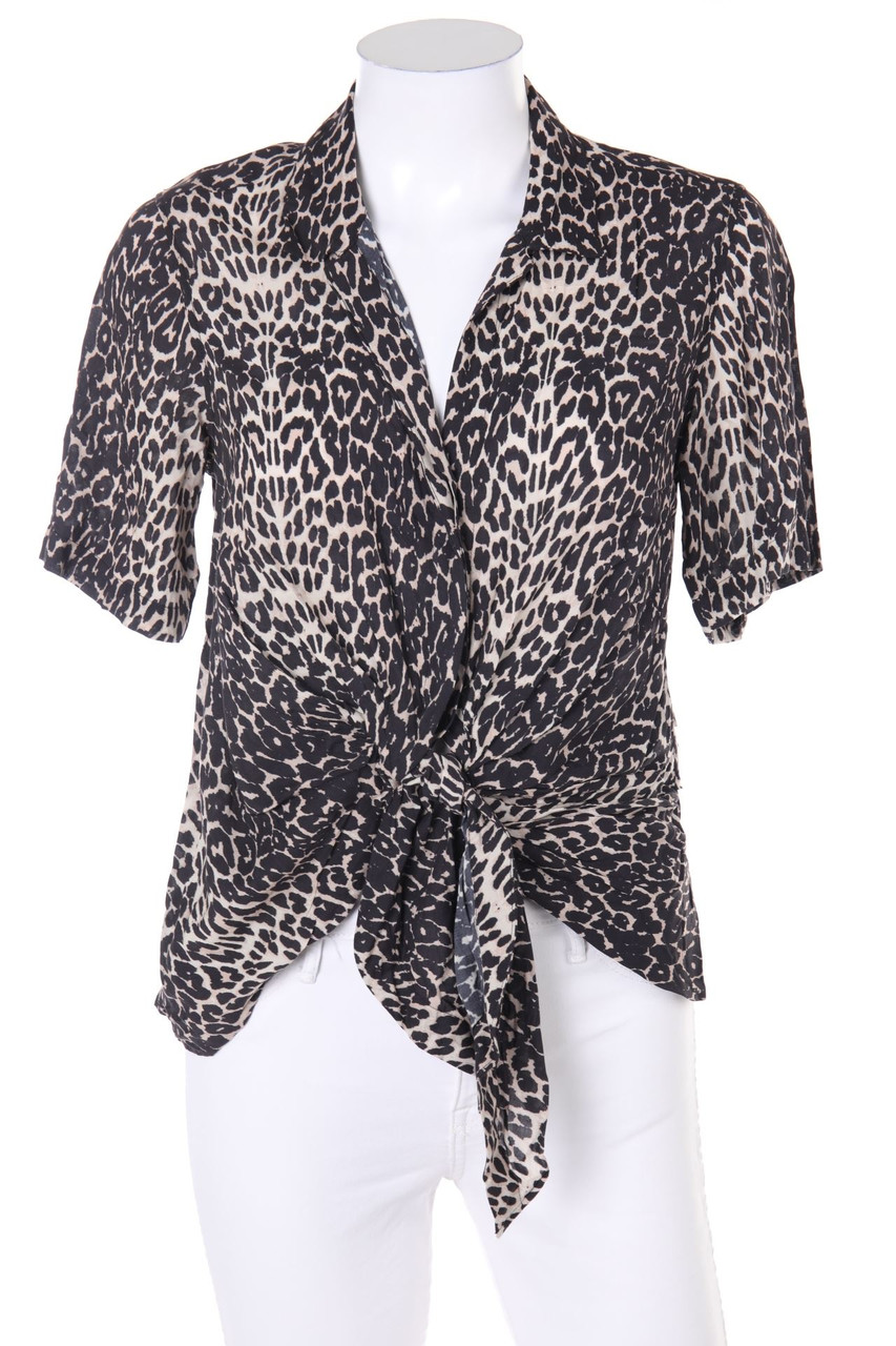 ALLSAINTS - Shortsleeve Blouse to tie - XS