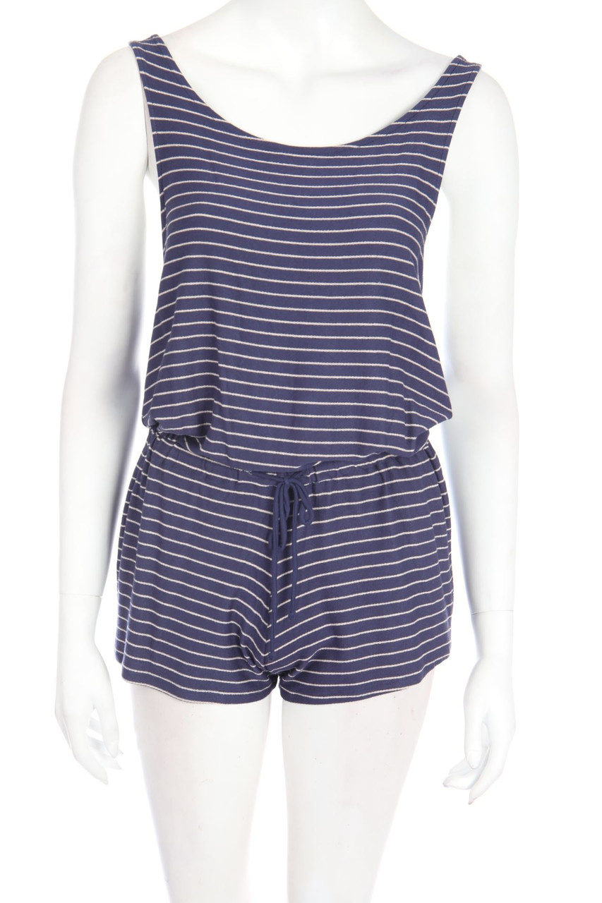 PULL&BEAR - Playsuit mit Streifen - S