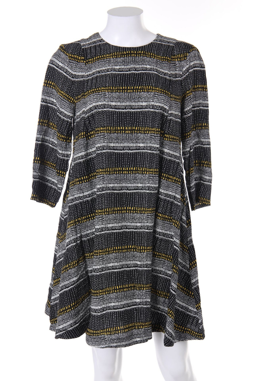H&M - Blusenkleid mit Print - M