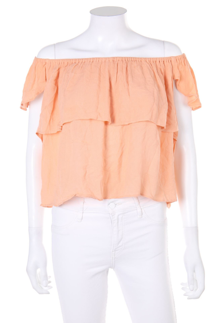 zebra - Ruffled Blouse with Volants - S