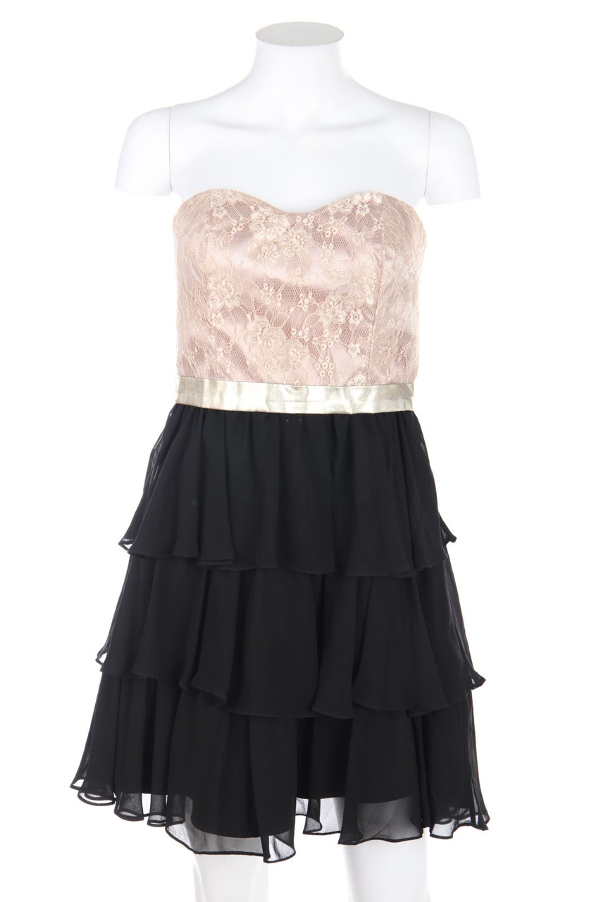 LAONA - Party Dress, Layer Look with Lace Insert - D 38