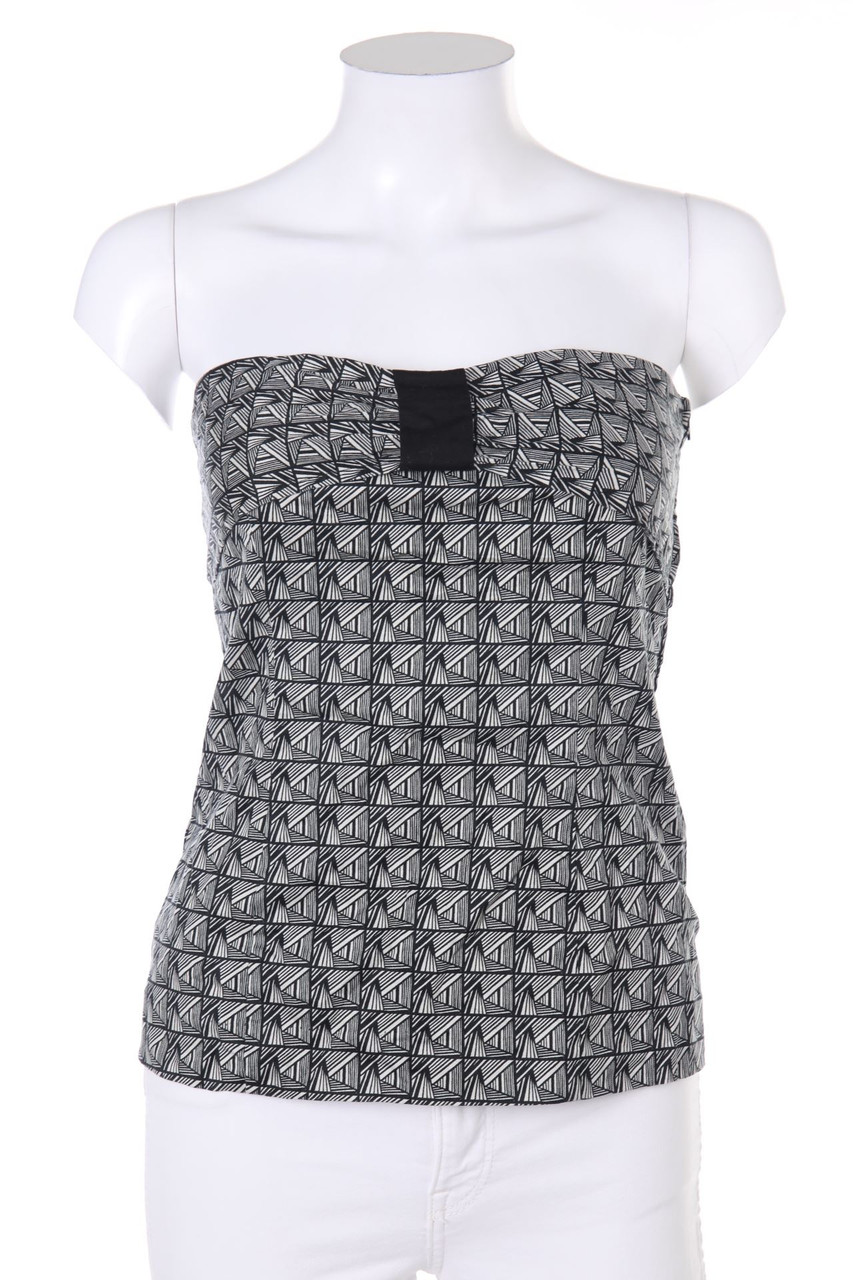 NAF NAF - Bustier-Top mit Print - D 34