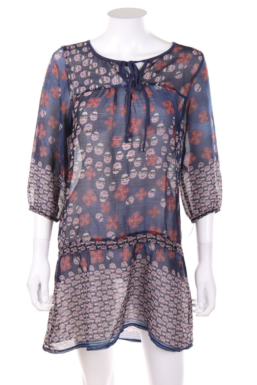 No Label - Tunic Blouse with floral print - S