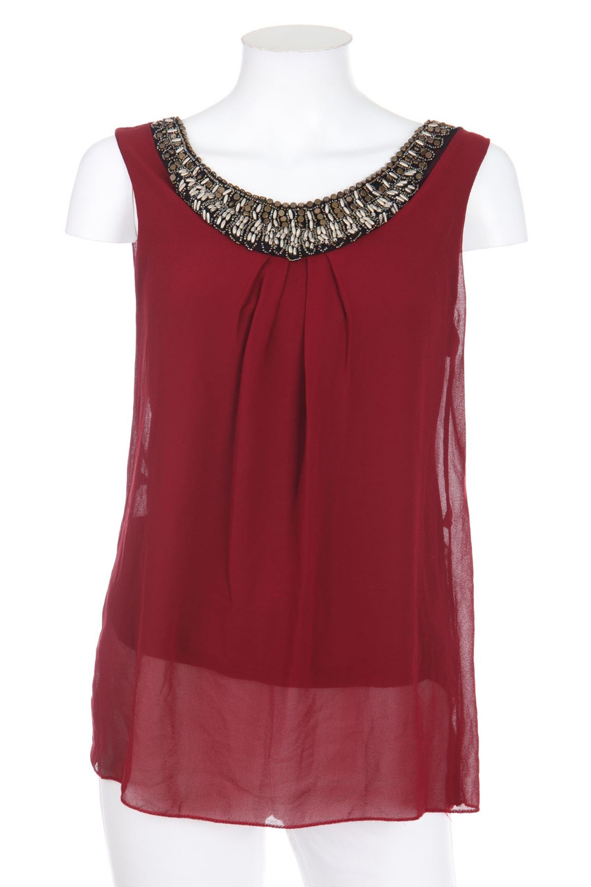 zebra - Blouse Top with Applications - S