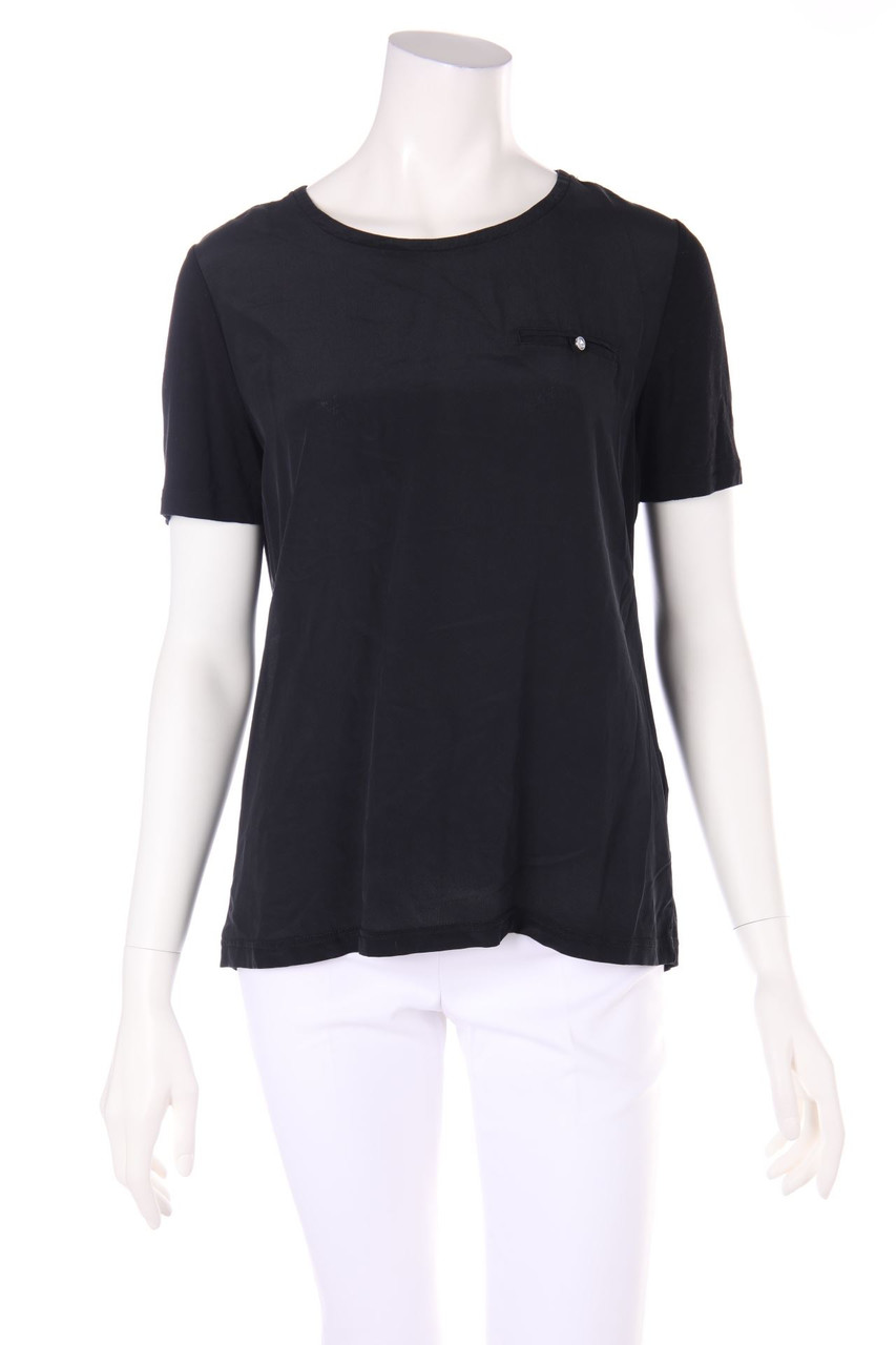 JJB BENSON - Kurzarm-Bluse mit Seide - M