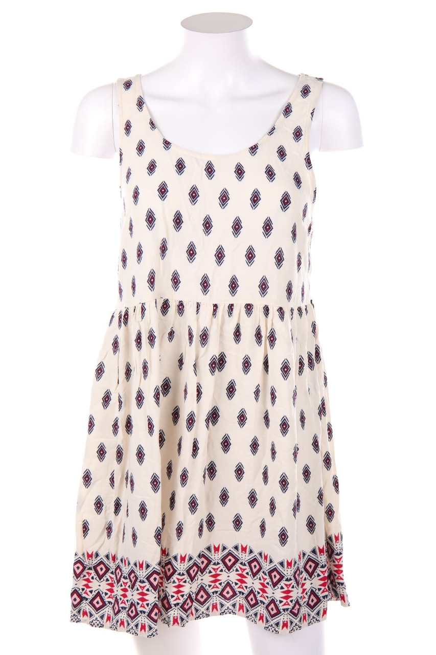 No Label - Dress with Ethno Print - D 36