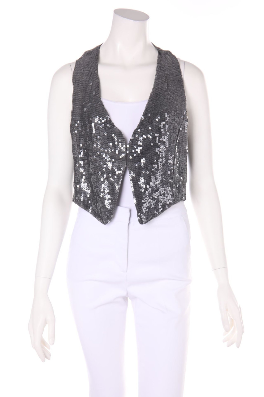 LA FÉE MARABOUTÉE - Gilet with Sequins - D 42