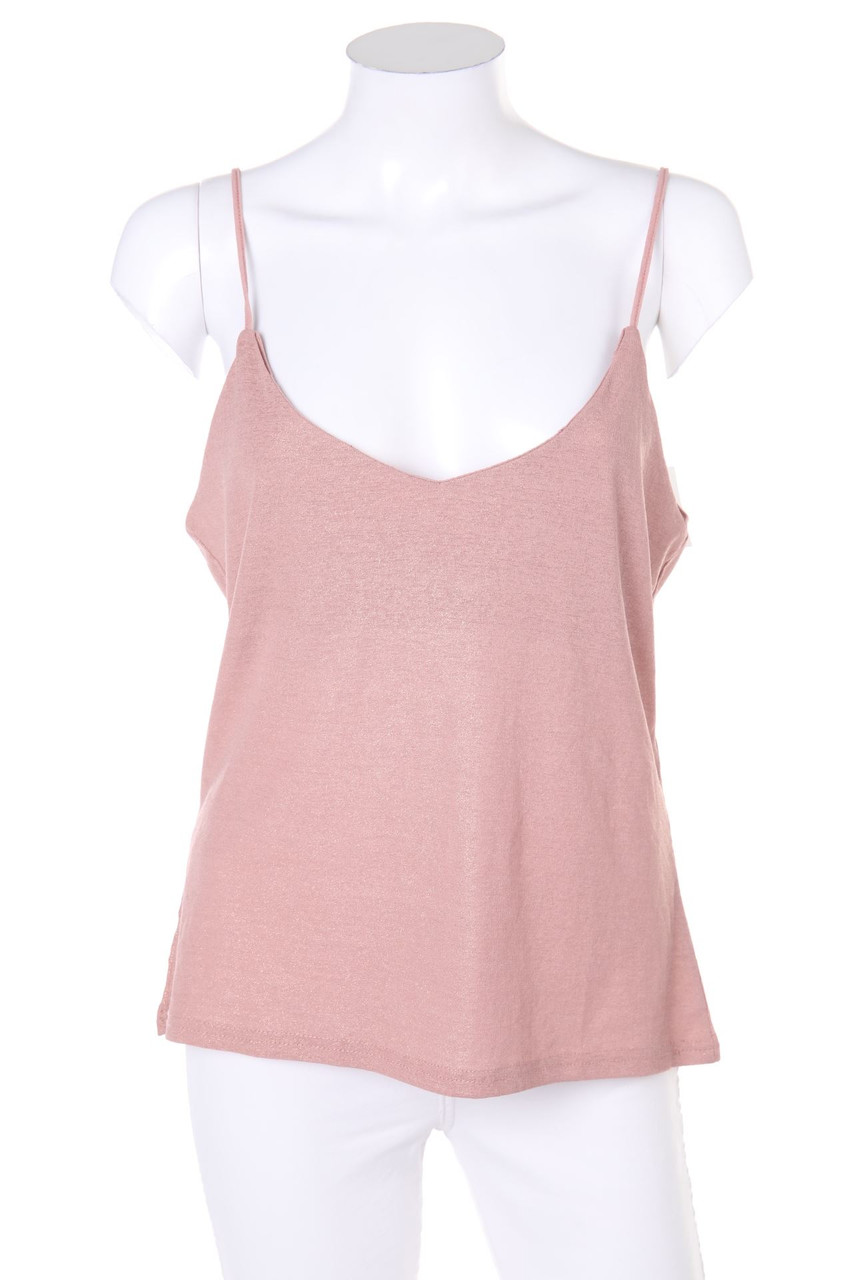 No Label - Top with Metallic Effect - L