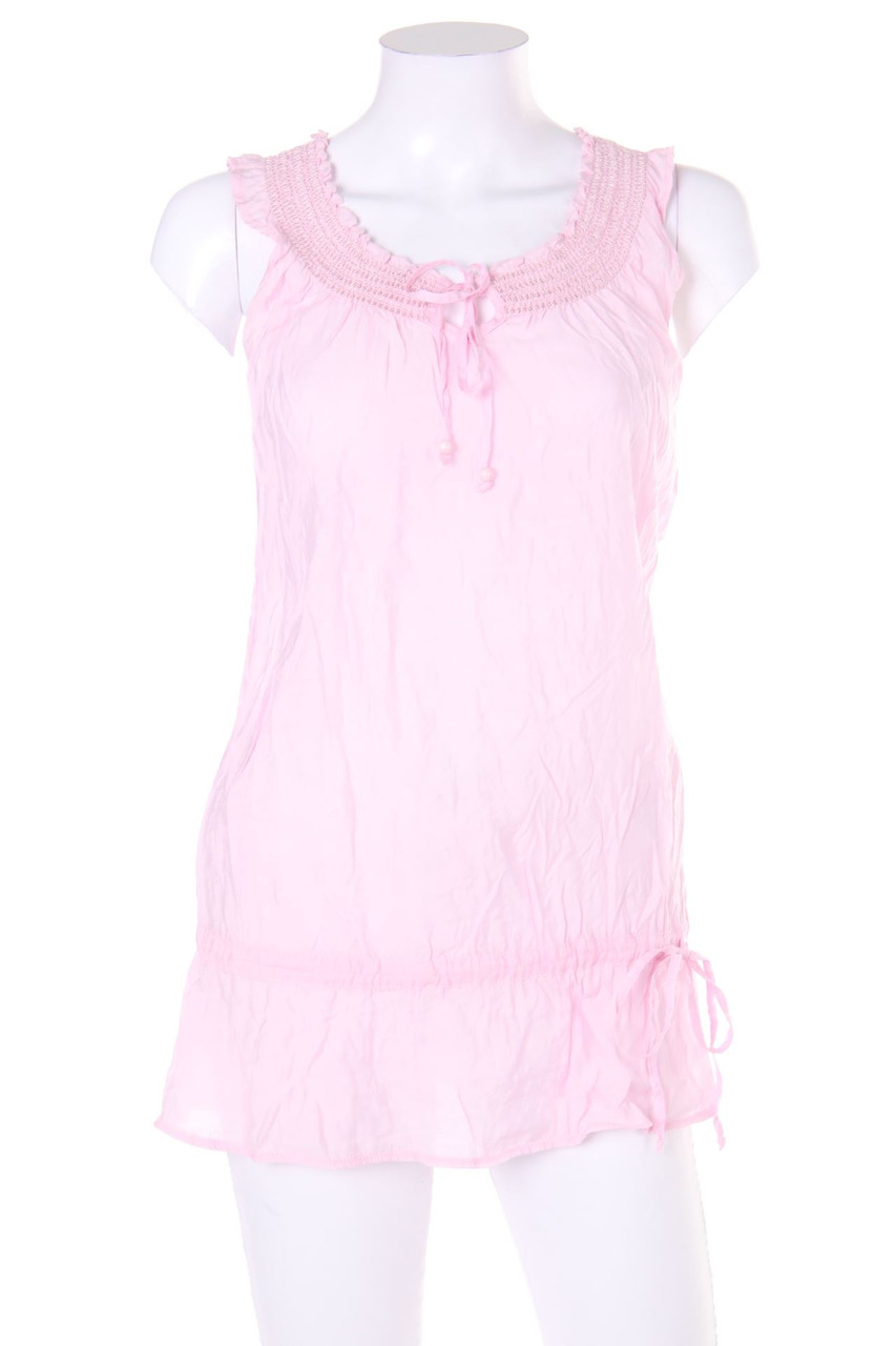 ESPRIT - Blusentop mit Raffungen - D 40