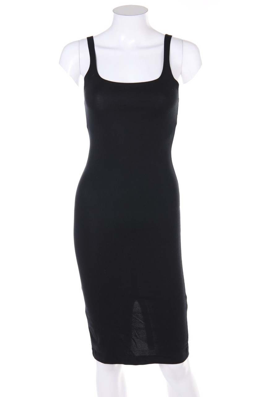 ZARA TRF - Jersey-Kleid mit Schlitz - S