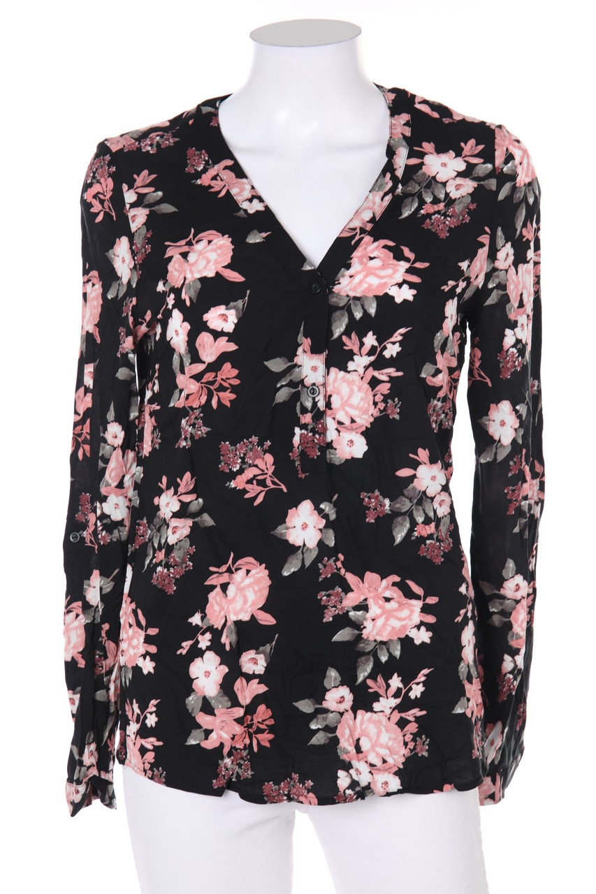 zebra - Tunic Blouse with floral print - S