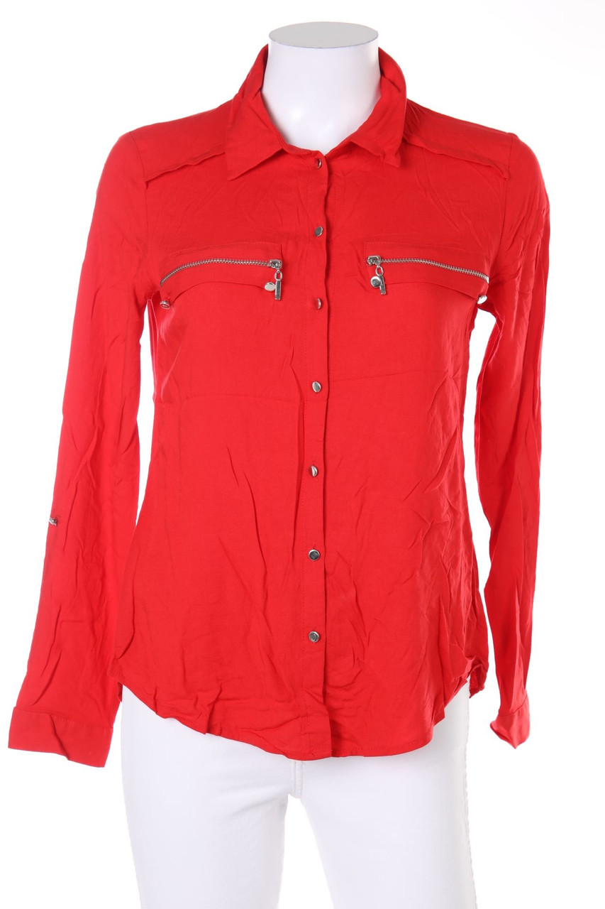 ashley brooke - Bluse mit Roll-up-Manschette - S