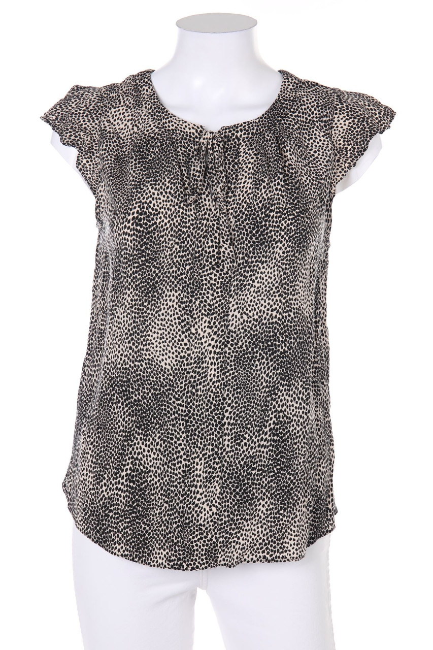 DOROTHY PERKINS - Kurzarm-Bluse mit Print - D 36