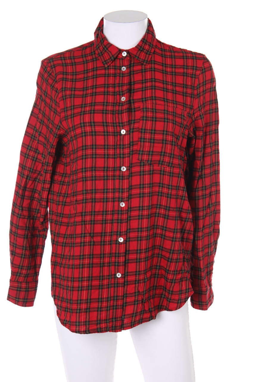 H&M - Bluse mit Karo-Muster - D 36