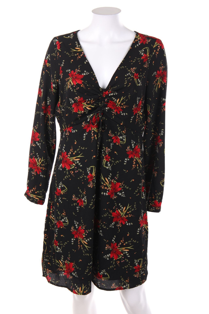 Janina - Kleid aus Crêpe mit Tunnelzug - D 36