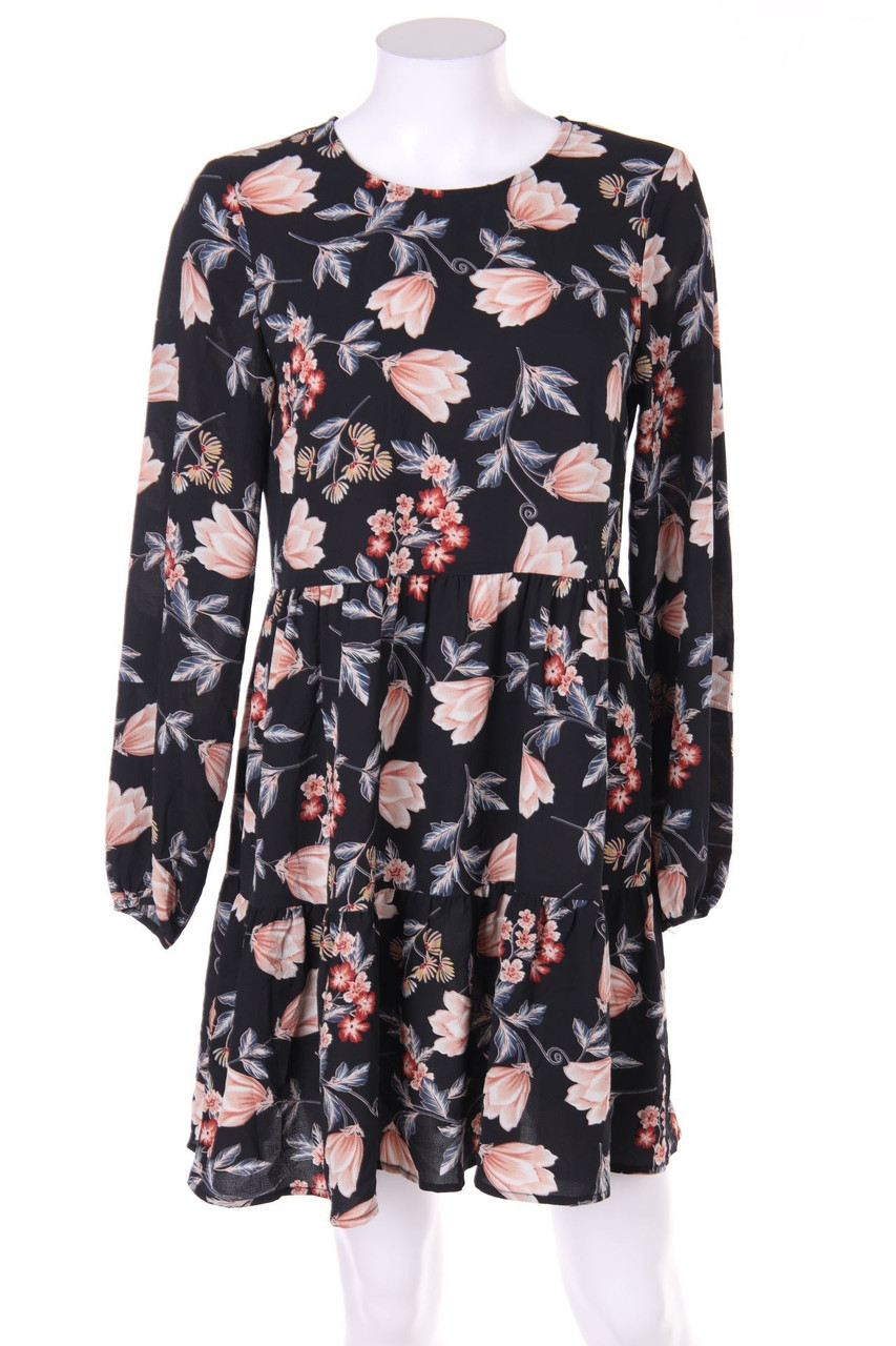 zebra - dress with floral print - XS