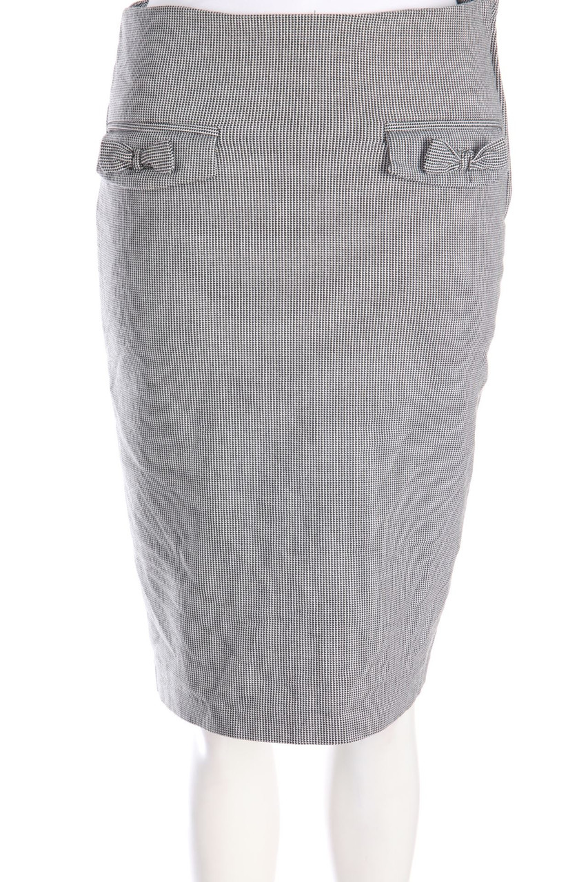 H&M - Midirock mit Schleife - D 36