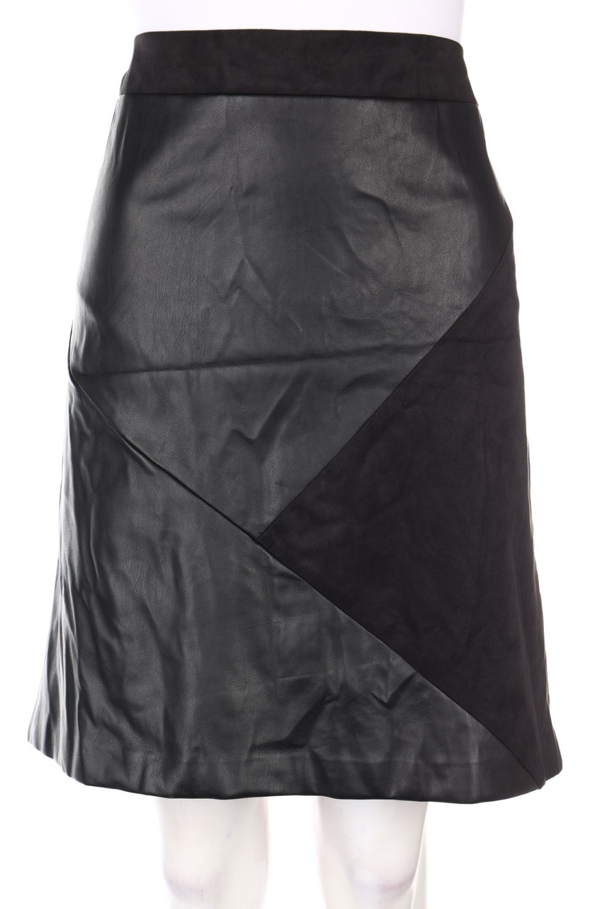 1.2.3. UN DEUX TROIS Paris - Faux Leather-Skirt - D 40