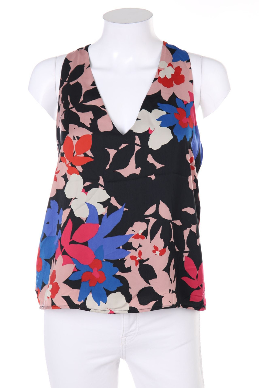 MORGAN - Top with floral print - D 38