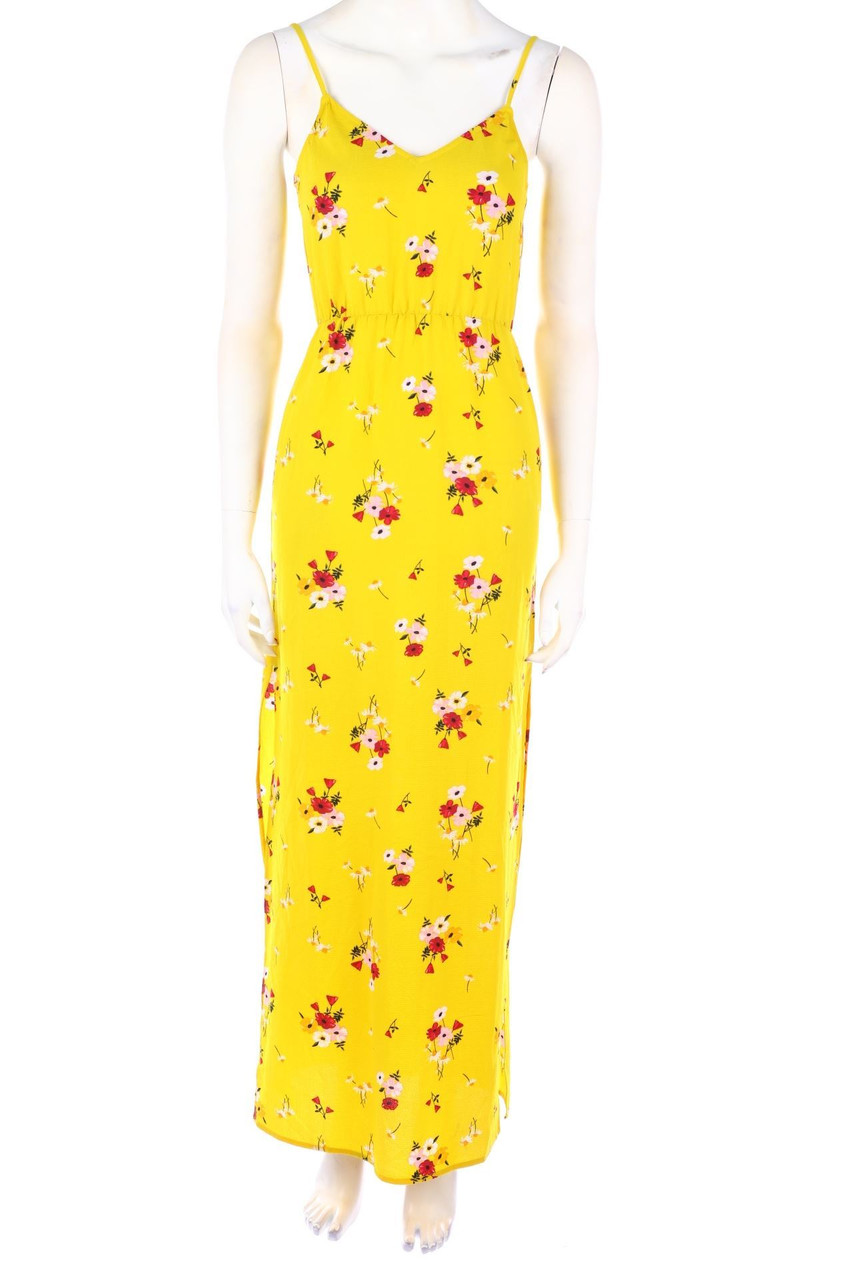 H&M DIVIDED - Maxi-Kleid mit floralem Muster - D 32