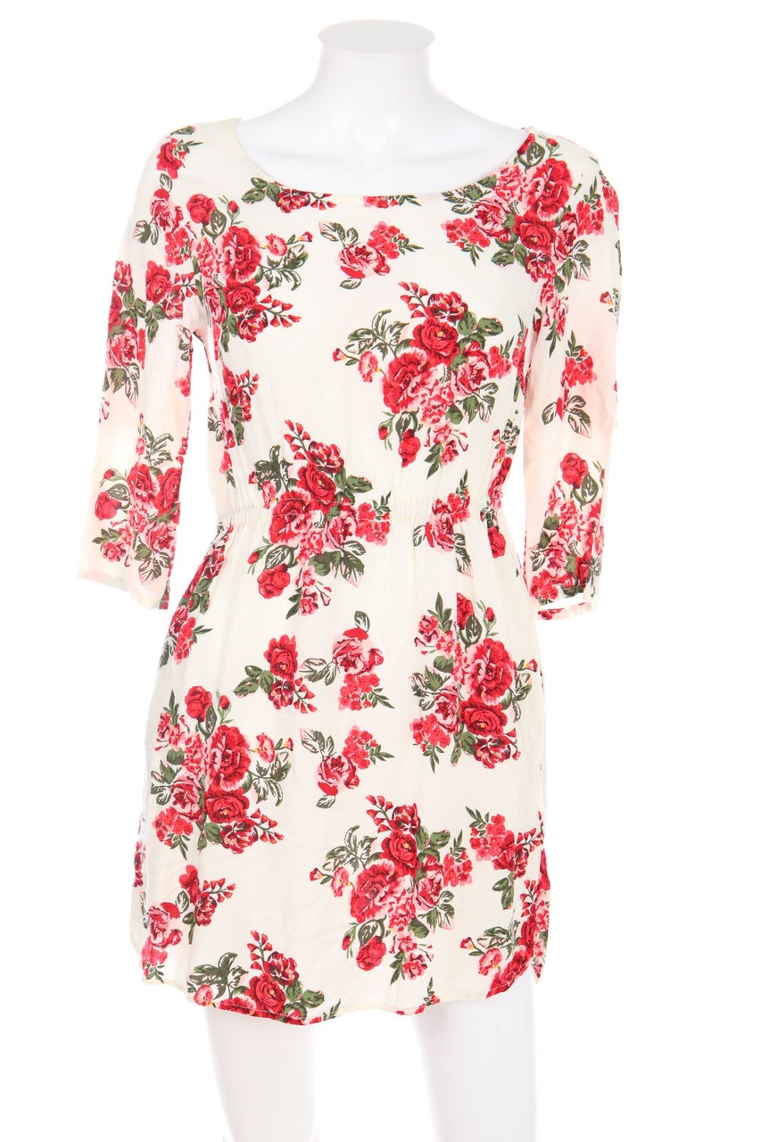 H&M DIVIDED - Kleid mit Blumen-Print - D 34