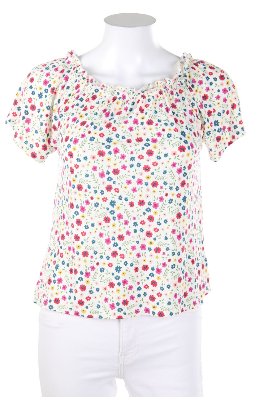 CLOCKHOUSE by C&A - Carmen-Bluse mit floralem Muster - M