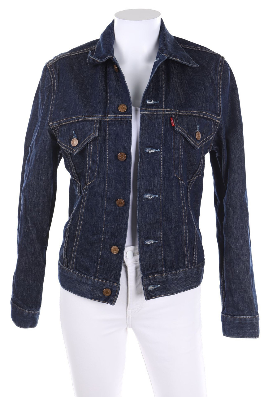 LEVI´S - Jeans-Jacke mit aufgesetzten Taschen - S