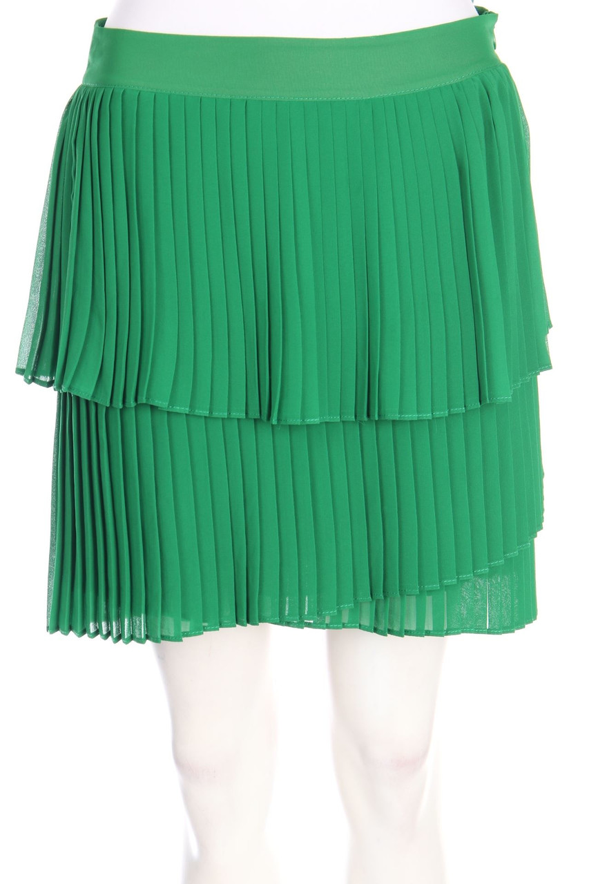 KOTON - Pleated Mini-Skirt, Layer Look - D 34