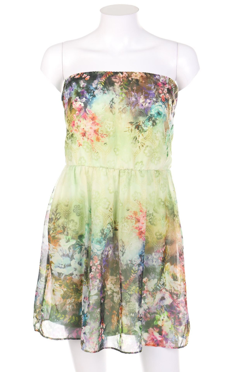 ZARA TRF - Dress with floral print - S