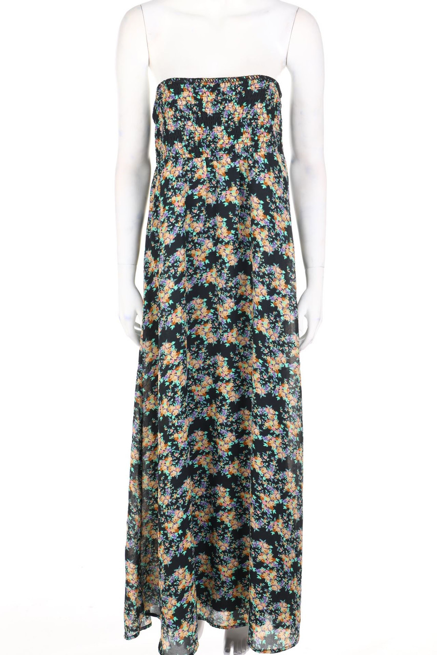 ESPRIT - Maxi-Kleid mit Blumen-Print - D 42