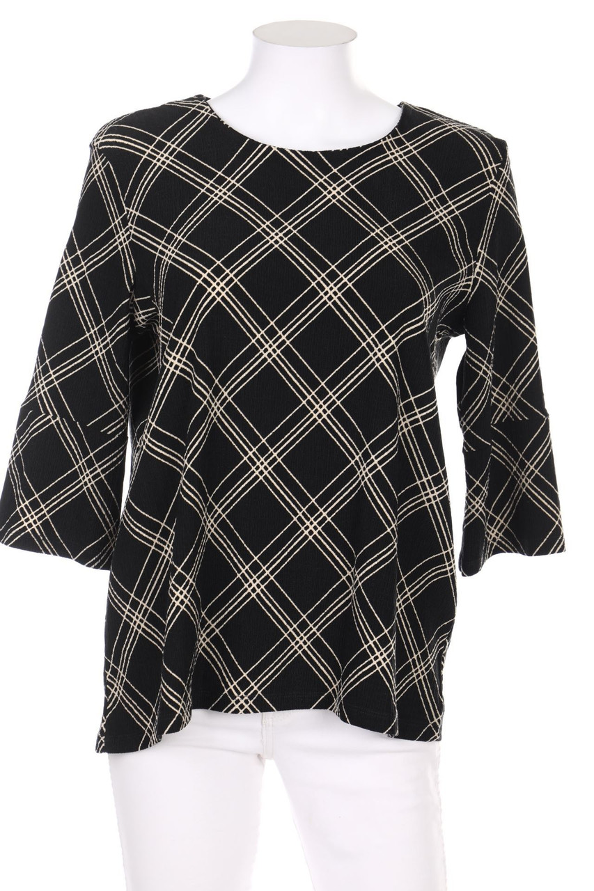 El Corte Inglés - Bluse mit 3/4-Ärmel mit Geo-Print - S