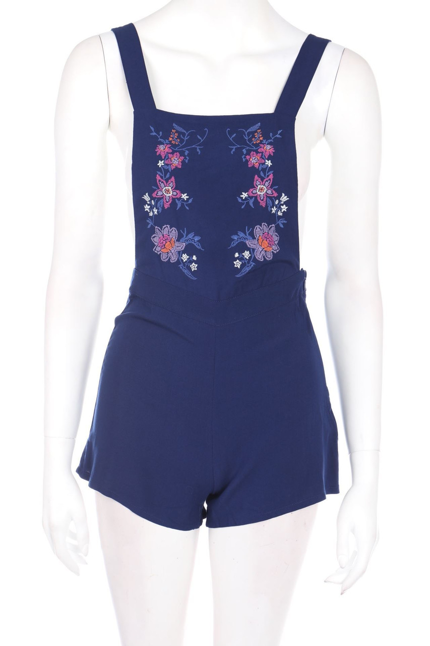 H&M - Latzhose mit floralem Muster - D 32