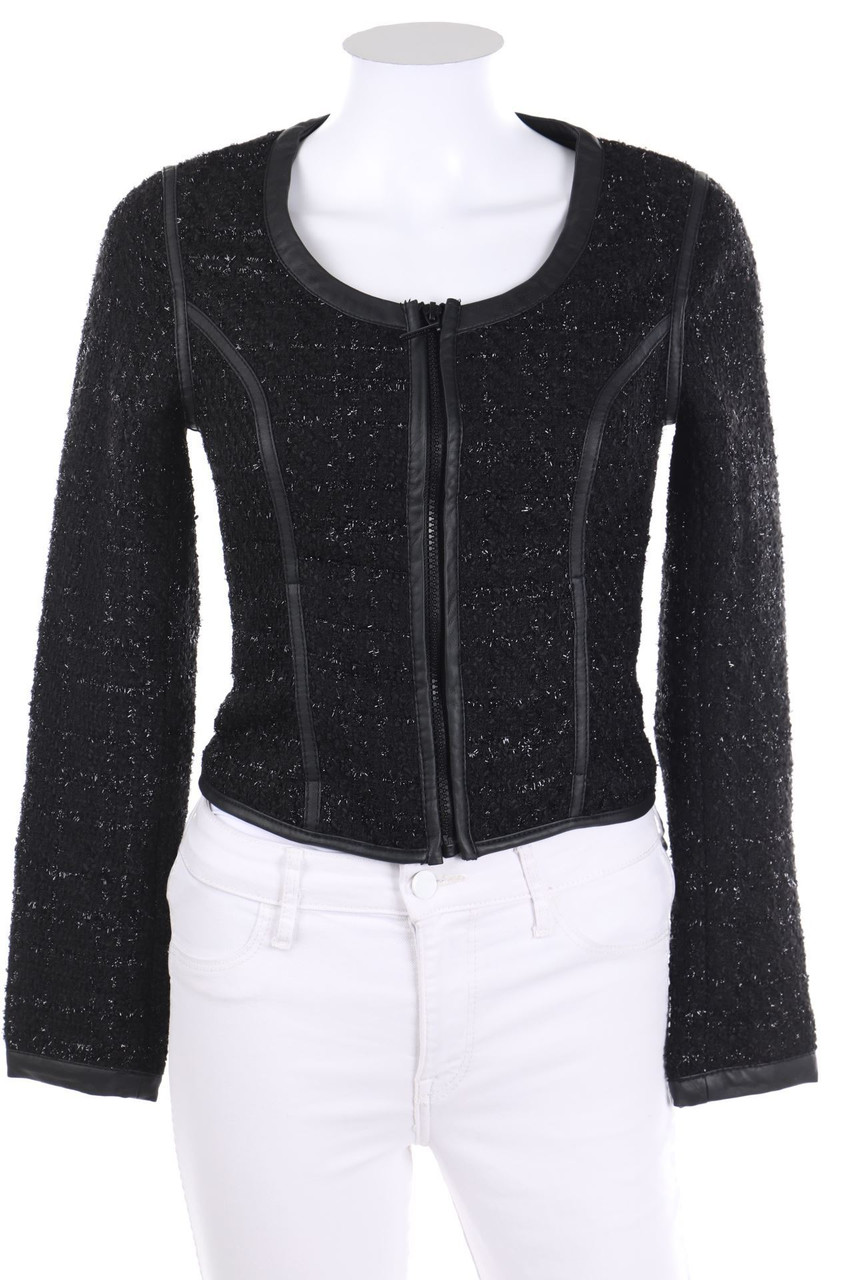TALLY WEiJL - Jacke mit Kunstleder-Details - XS