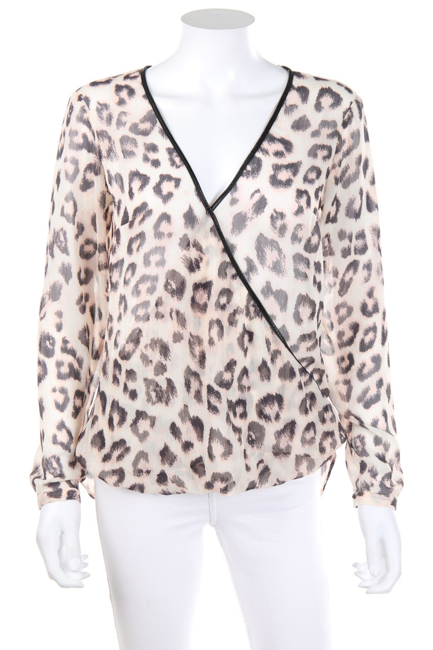 TOM TAILOR - Bluse mit Animal-Print - D 36