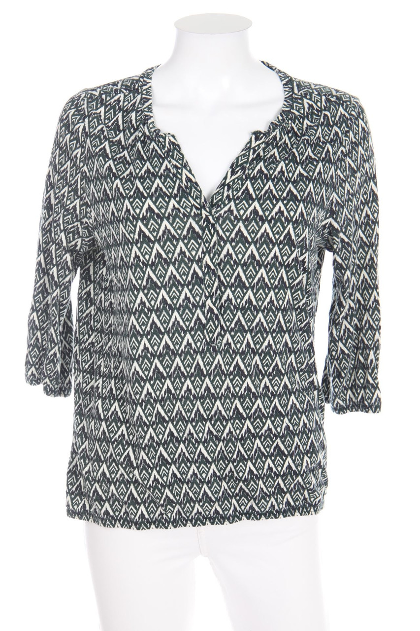 soyaconcept - Tunika-Bluse mit Print - M