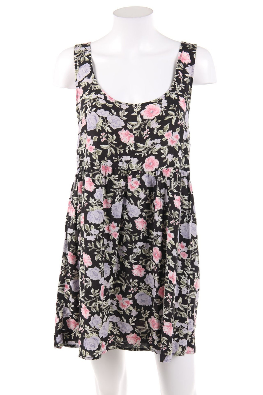 H&M DIVIDED - Kleid aus Viskose mit floralem Muster - D 38