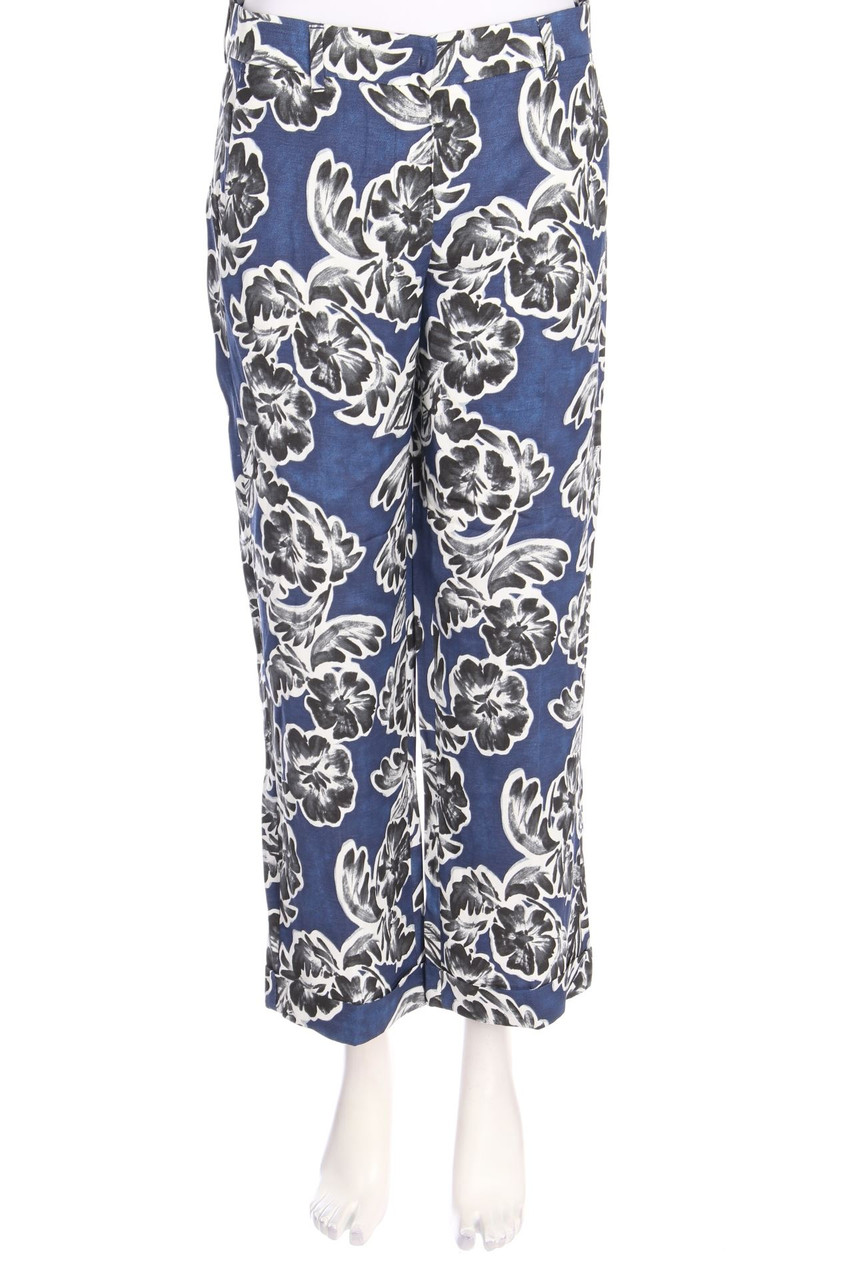 ´S Max Mara - Hose mit floralem Muster - L