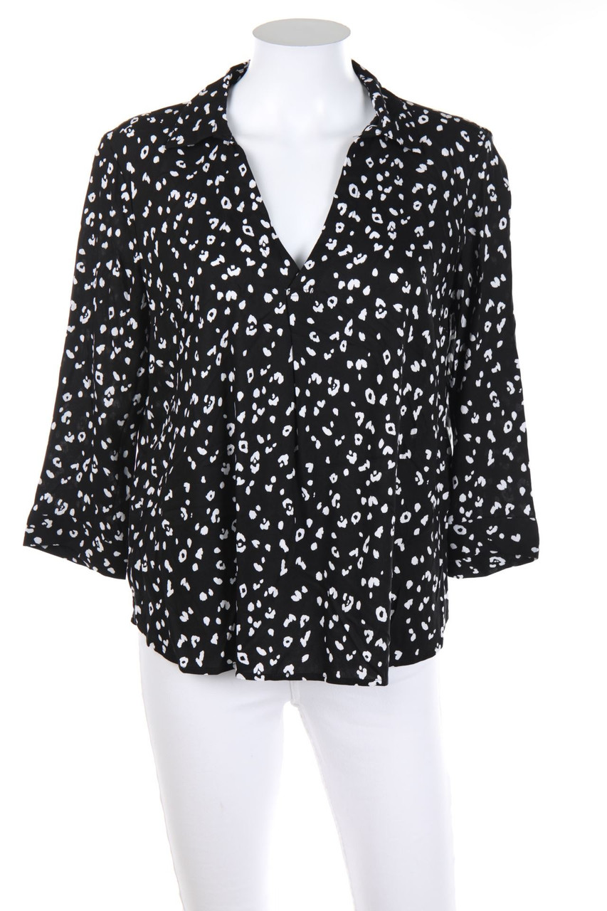 H&M DIVIDED - Tunika-Bluse mit Print - D 34