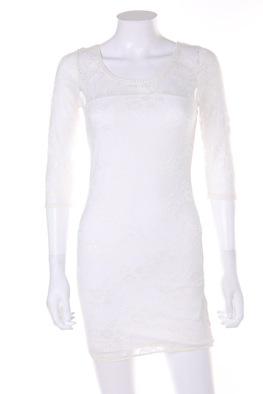 H&M DIVIDED - Kleid aus Spitze mit tiefem Rückenausschnitt - D 36