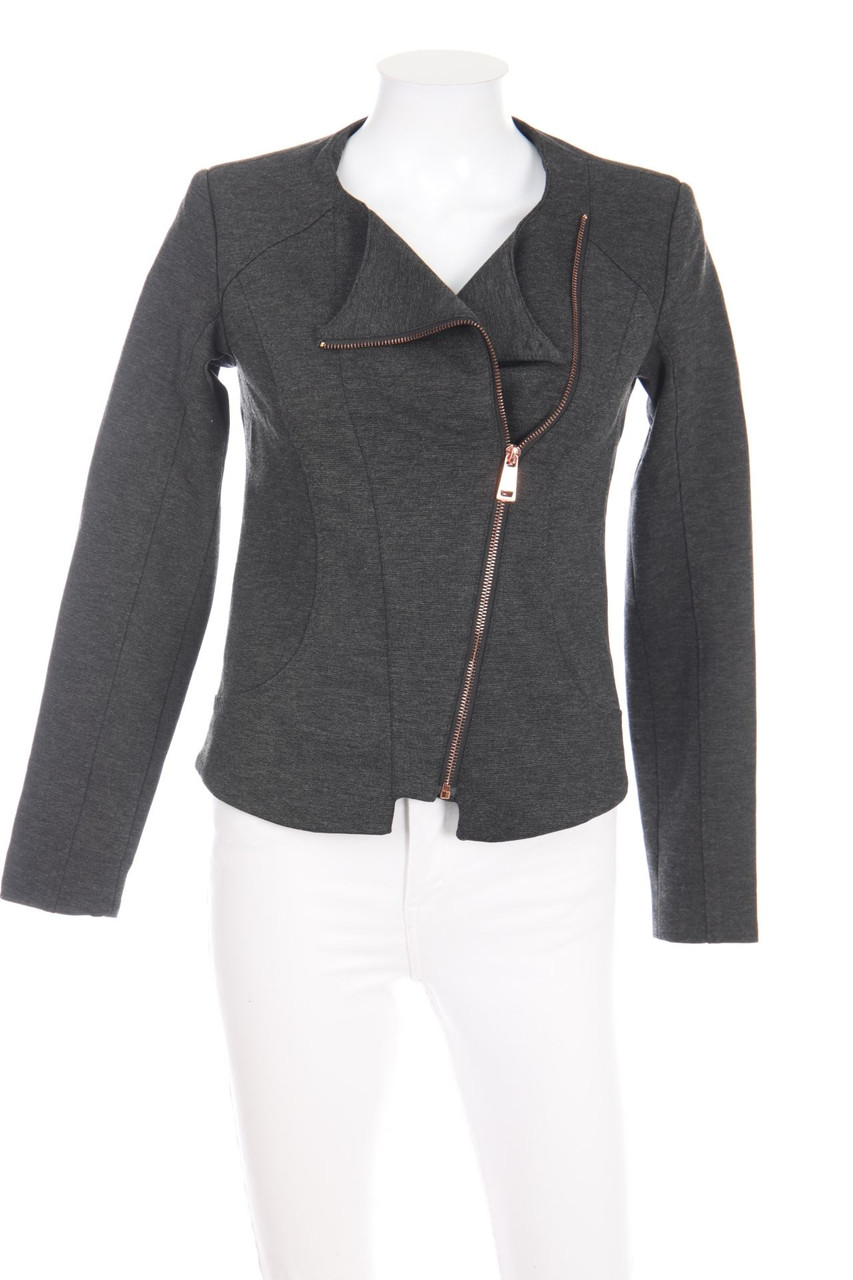 AMISU - Jacke mit asymmetrischem Schnitt - D 36
