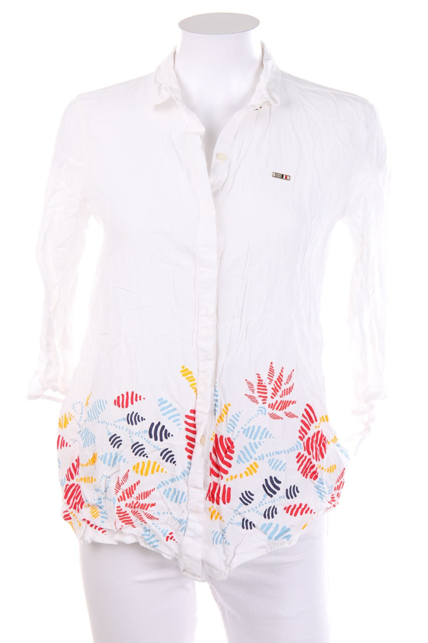 U.S. POLO ASSN. - Bluse mit 3/4-Ärmel mit Print - D 36